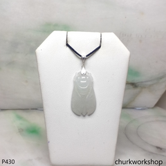 White jade cicada pendant
