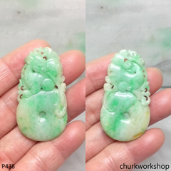 Jade carved pendant.