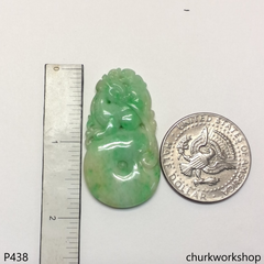 Jade carved pendant.