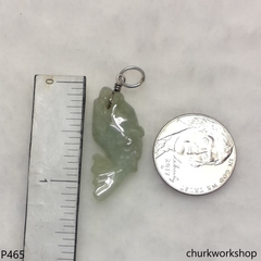 Jade fish pendant
