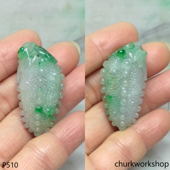 Light green bitter melon pendant