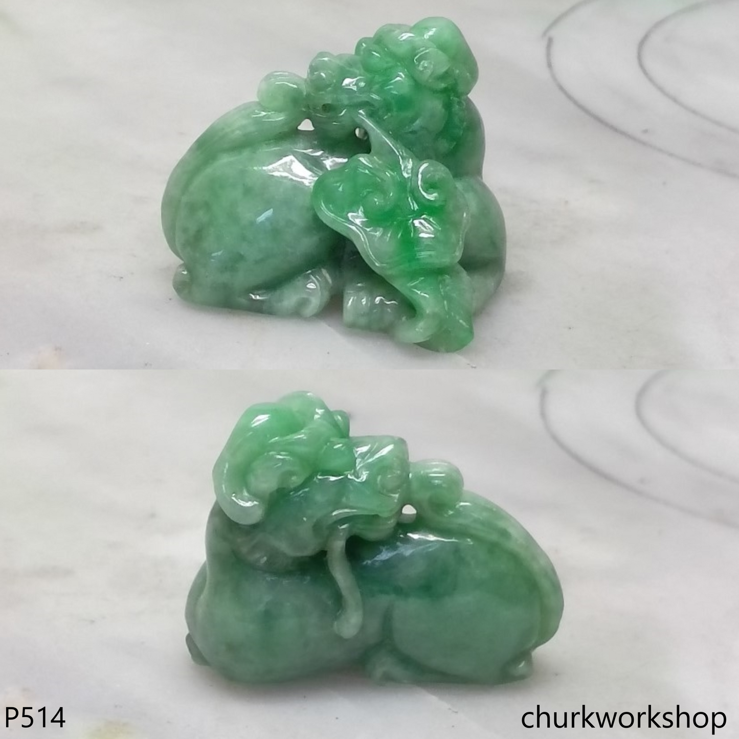 Reserved Pixiu pendant, Pi Yao pendant (貔貅)