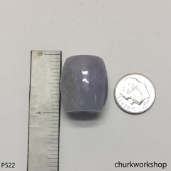 Lavender jade tubes necklace