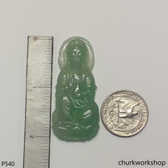 Light green jade lady Buddha