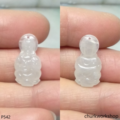 White jade lady Buddha