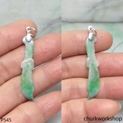 Small jade sword pendant