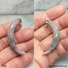 Jade fish pendant