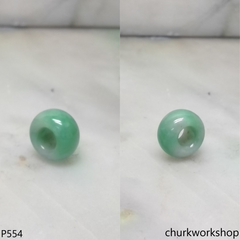 Small jade tubes necklace