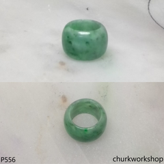 Small jade tubes necklace