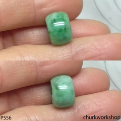 Small jade tubes necklace