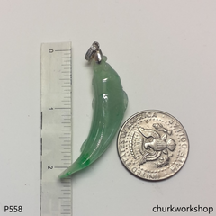 Jade fish pendant