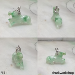 Small jade horse pendant