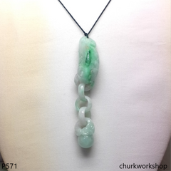 Reserved for Sophia Special crave jade pendant