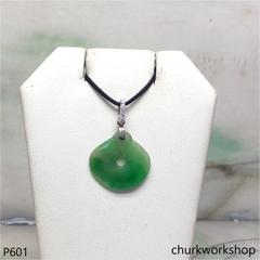 Green jade pendant