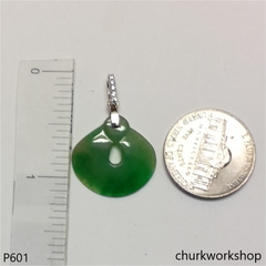 Green jade pendant