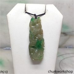 Dragon jade pendant.