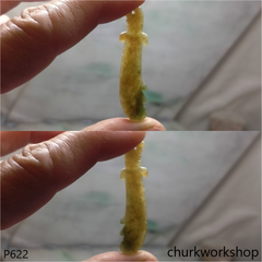 Red jade sword pendant