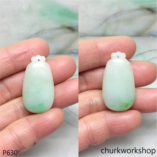 Light green jade pendant