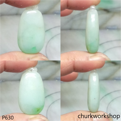 Light green jade pendant