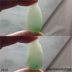 Light green jade pendant