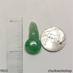 Light green jade gourd pendant