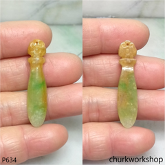 Yellowish color Ruyi pendant