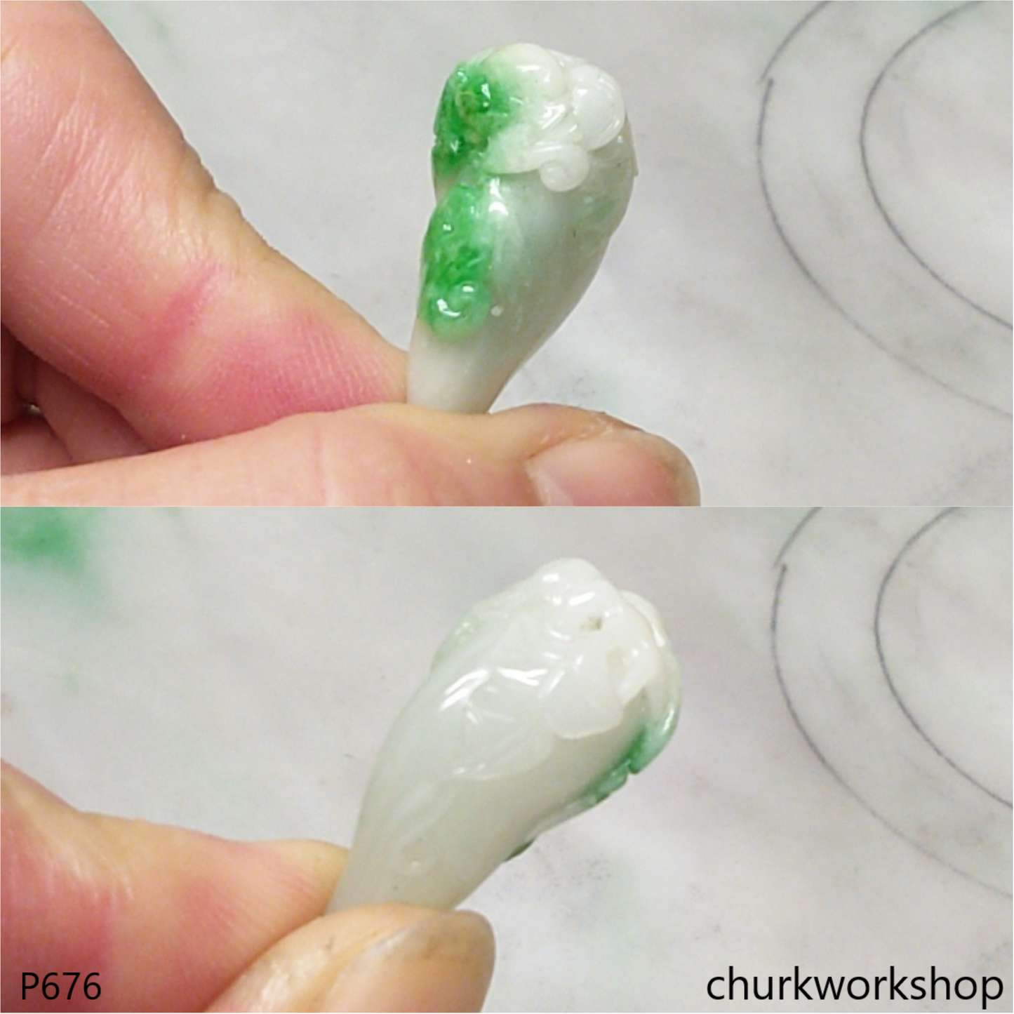 Jade Chili pendant