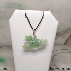 Small jade horse pendant