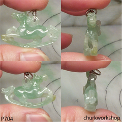 Small jade horse pendant