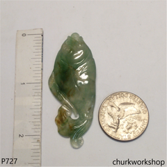 Jade fish pendant