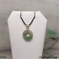 Small jade Donut pendant