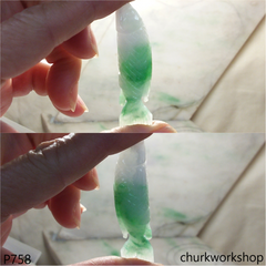 Jade fish pendant