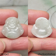 Jade happy Buddha pendant