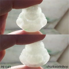 Jade happy Buddha pendant