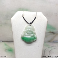 Jade happy Buddha pendant