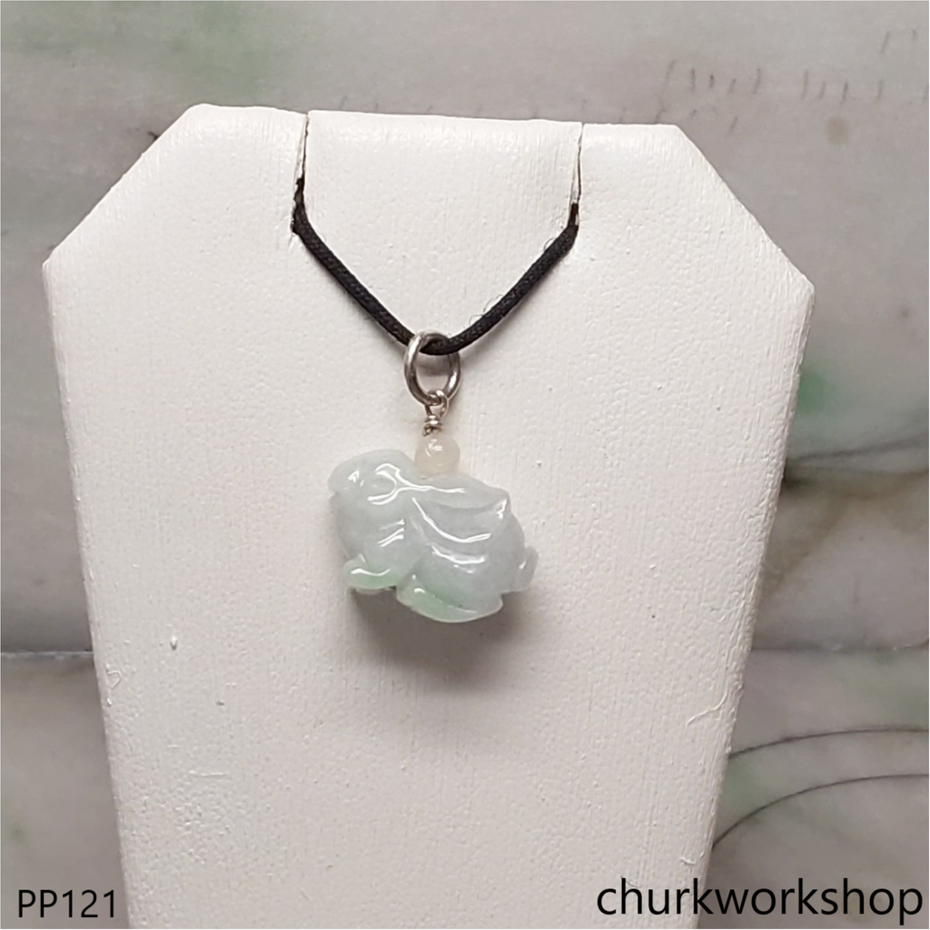 Small jade rabbit pendant