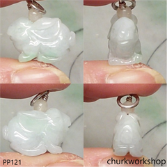 Small jade rabbit pendant
