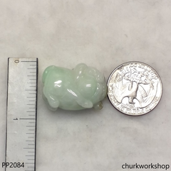 Jade pig pendant