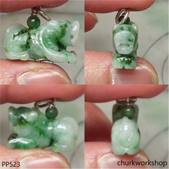 Small jade tiger pendant