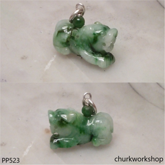 Small jade tiger pendant