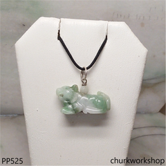 Small jade tiger pendant