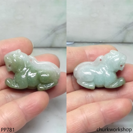 Jade tiger pendant