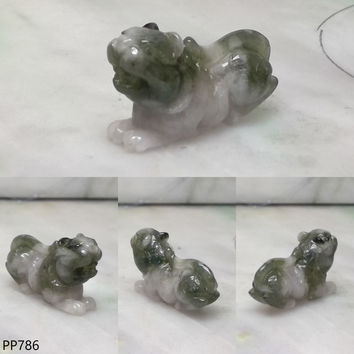 Jade tiger pendant