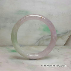 Lavender jade bangle