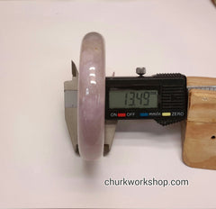Lavender jade bangle