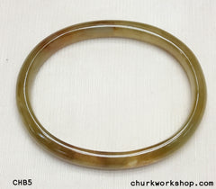 Red jadeite bangle