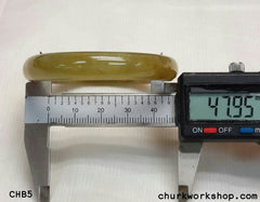 Red jadeite bangle