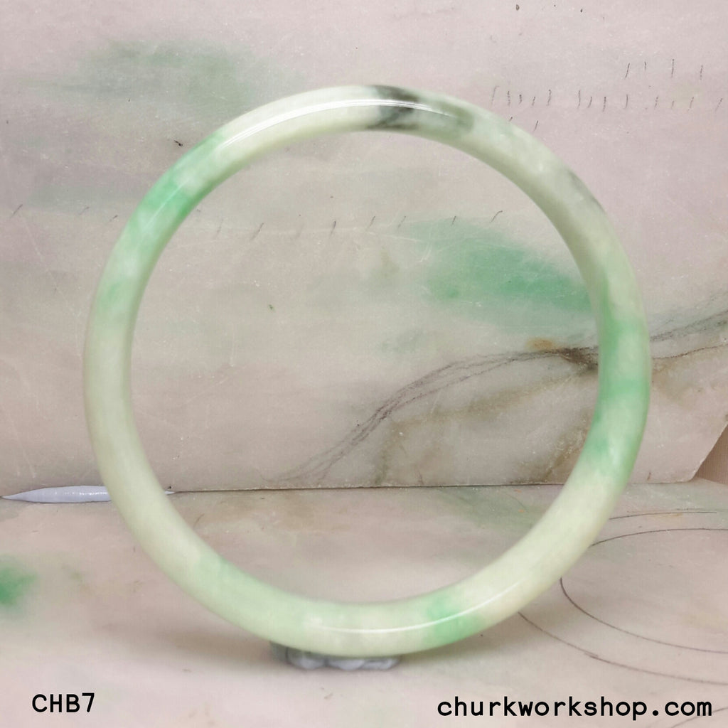 Large size jade bangle