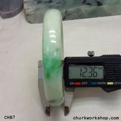 Large size jade bangle