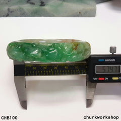 Reseved for Phua Multi-color jade bangle